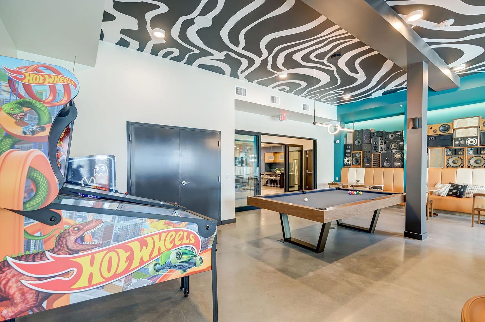 Take advantage of all The Pomeroy has to offer game room with billiards and arcade