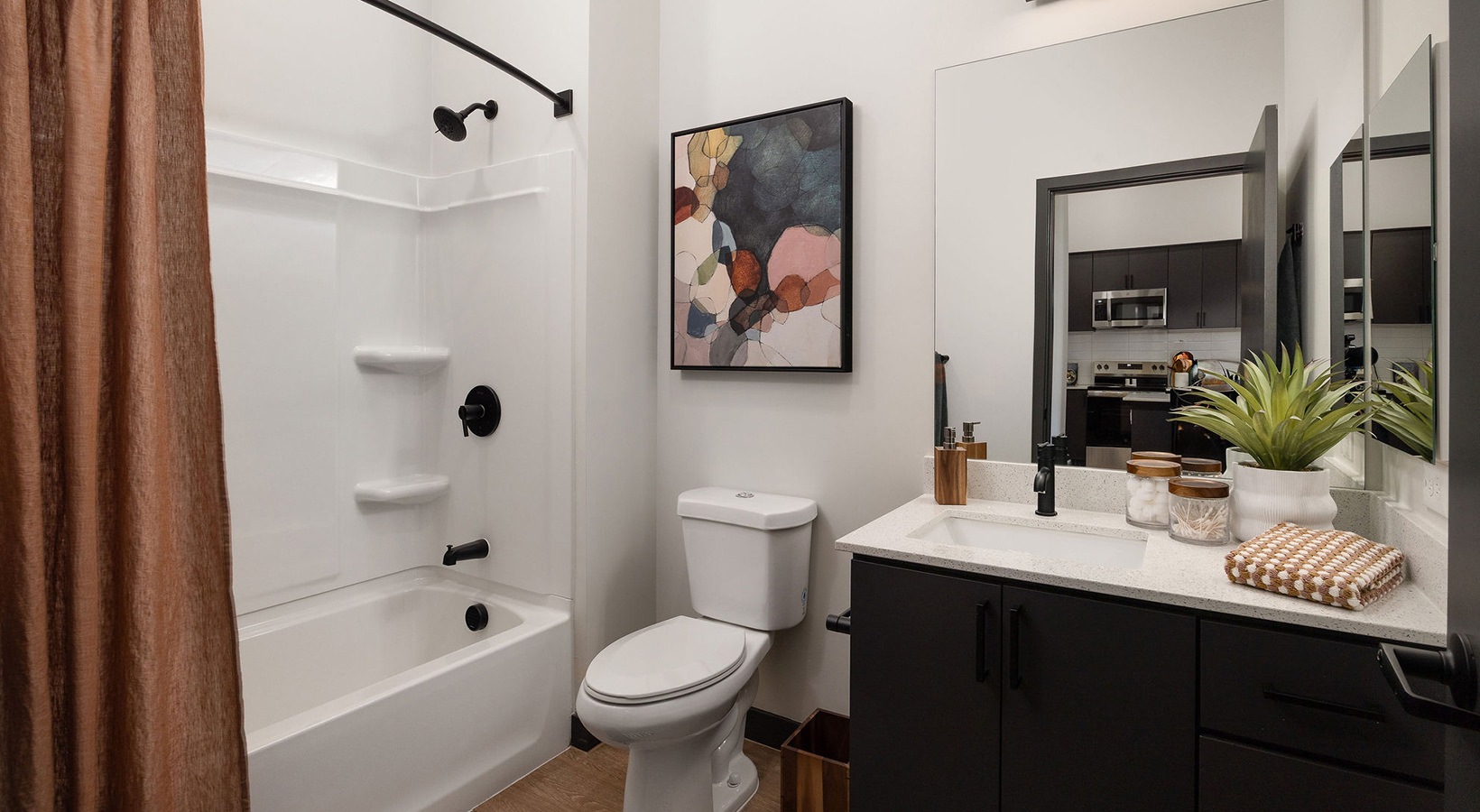 Spacious bathrooms with everything you need Bath