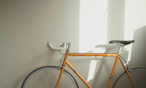 Find your perfect fit at The Pomeroy a bicycle parked in a room